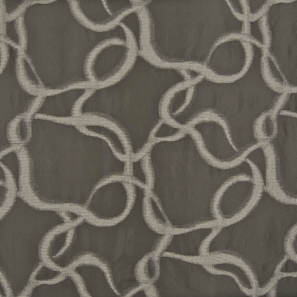 Peretti Cocoa Bean by Kasmir Fabric 1383 100% Polyester ITALY 6,000 Martindale Cycles Horizontal: 14 inches and Vertical: 22 5/8 inches 54 - 55 - Fabric Carolina -