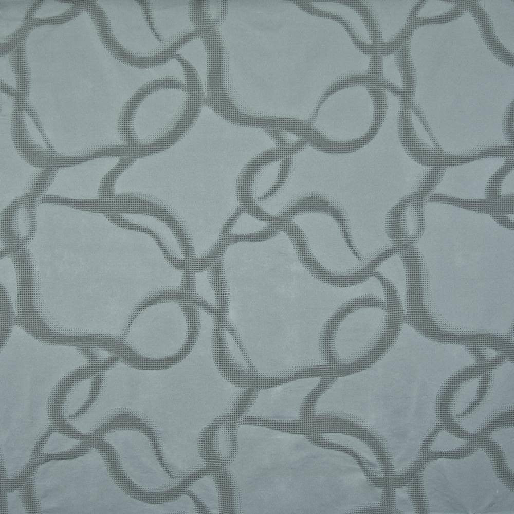 Peretti French Blue by Kasmir Fabric 1385 ITALY 6,000 Martindale Cycles H: 14 inches, V:22 5/8 inches 54 - 55 - Fabric Carolina - Kasmir