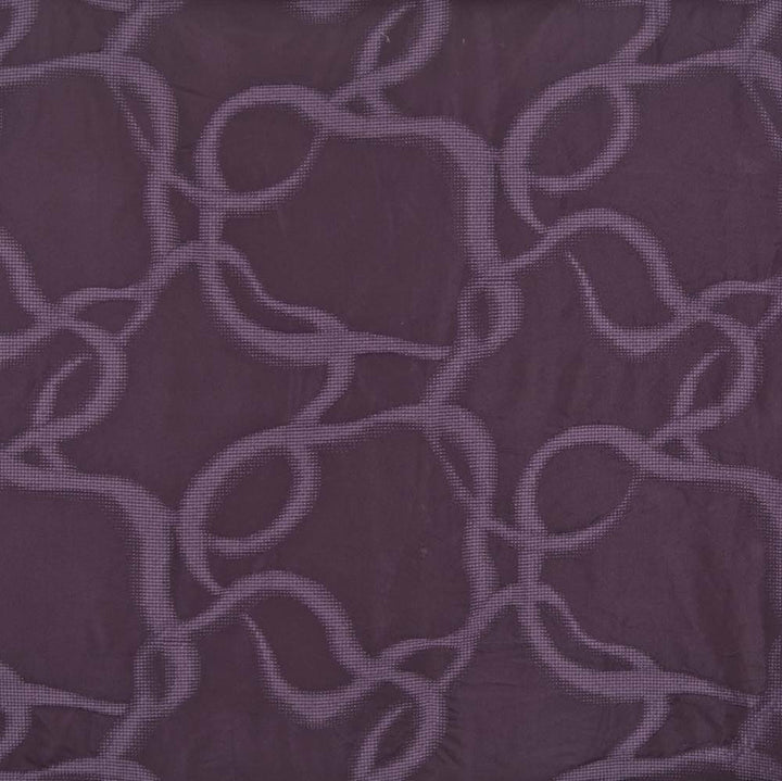 Peretti Plum by Kasmir Fabric 1384 ITALY 6,000 Martindale Cycles H: 14 inches, V:22 5/8 inches 54 - 55 - Fabric Carolina - Kasmir