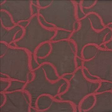 Peretti Red Hot by Kasmir Fabric 1384 100% Polyester ITALY 6,000 Martindale Cycles H: 14 inches, V: 22 5/8 inches 54 - 55 - Fabric Carolina - Kasmir