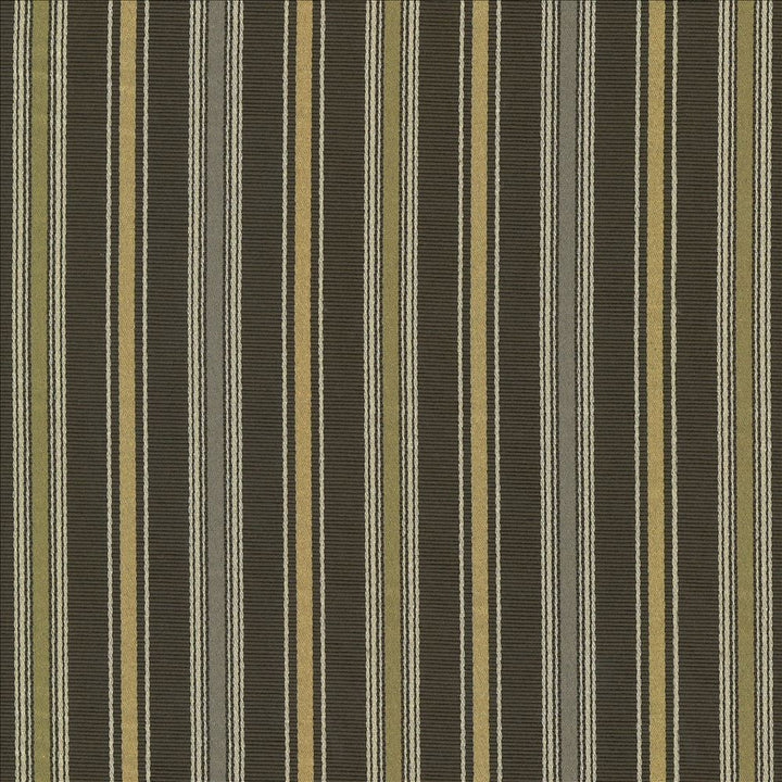 Perilla Stripe Coffee by Kasmir Fabric 5068 55% Cotton 45% Polyester TAIWAN 30,000 Wyzenbeek Double Rubs Horizontal: 4 4/8 inches and Vertical: 0 Inches 54 - 55 - Fabric Carolina -