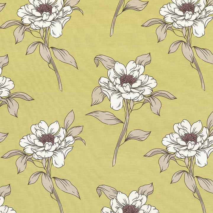 Petal Pusher Heather by Kasmir Fabric 1425 TURKEY Not Tested H: 27 2/8 inches, V:25 2/8 inches 55 - Fabric Carolina - Kasmir