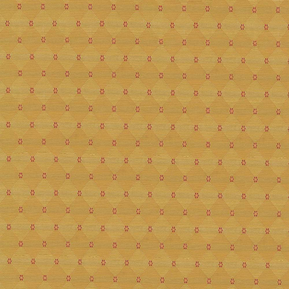 Petite Fleur Golden by Kasmir Fabric 1367 TAIWAN 9,000 Wyzenbeek Double Rubs H: 1 3/8 inches, V:1 7/8 inches 55 - Fabric Carolina - Kasmir