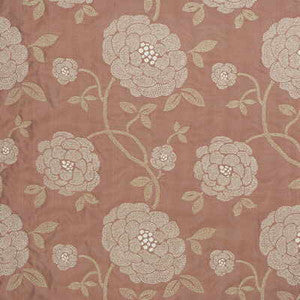 Opera Trellis Aqua by Baker Lifestyle Fabric