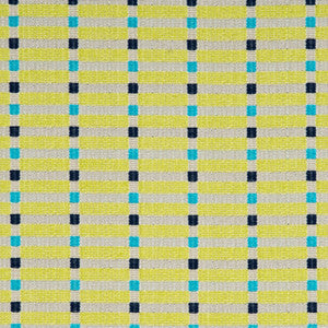 Tretten Turquoise/Lime/Indigo by Baker Lifestyle Fabric