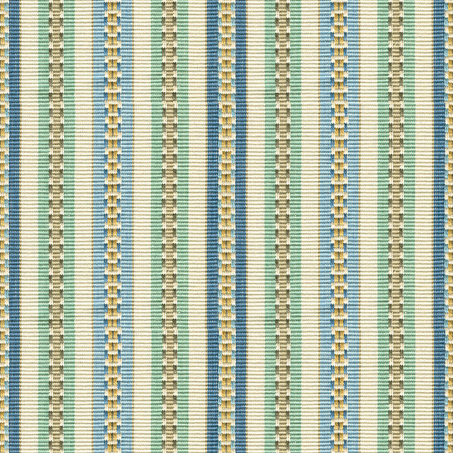 Prasana Aqua/Sky by Baker Lifestyle Fabric