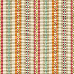Prasana Fuchsia/Sienna by Baker Lifestyle Fabric