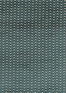 Jive Teal by Baker Lifestyle Fabric