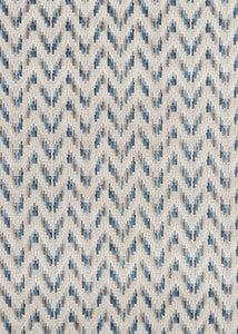Carnival Chevron Indigo by Baker Lifestyle Fabric