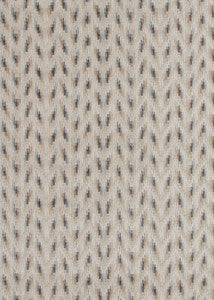 Carnival Chevron Silver by Baker Lifestyle Fabric