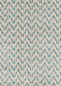 Carnival Chevron Teal by Baker Lifestyle Fabric