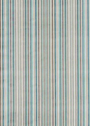 Samba Stripe Teal by Baker Lifestyle Fabric