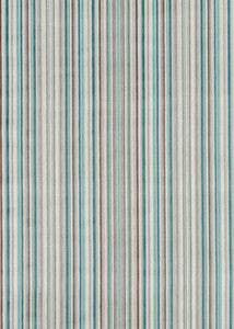 Samba Stripe Teal by Baker Lifestyle Fabric