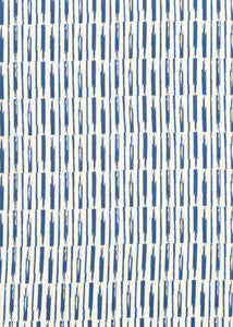 Matchsticks Indigo by Baker Lifestyle Fabric