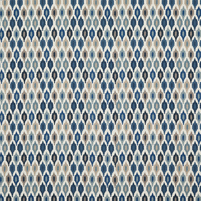 Mazara Indigo by Baker Lifestyle Fabric