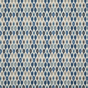 Mazara Indigo by Baker Lifestyle Fabric