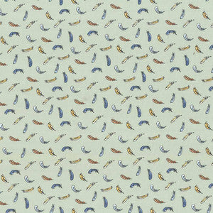 Phizz Whizzing F Fantastic Green by Kasmir Fabric