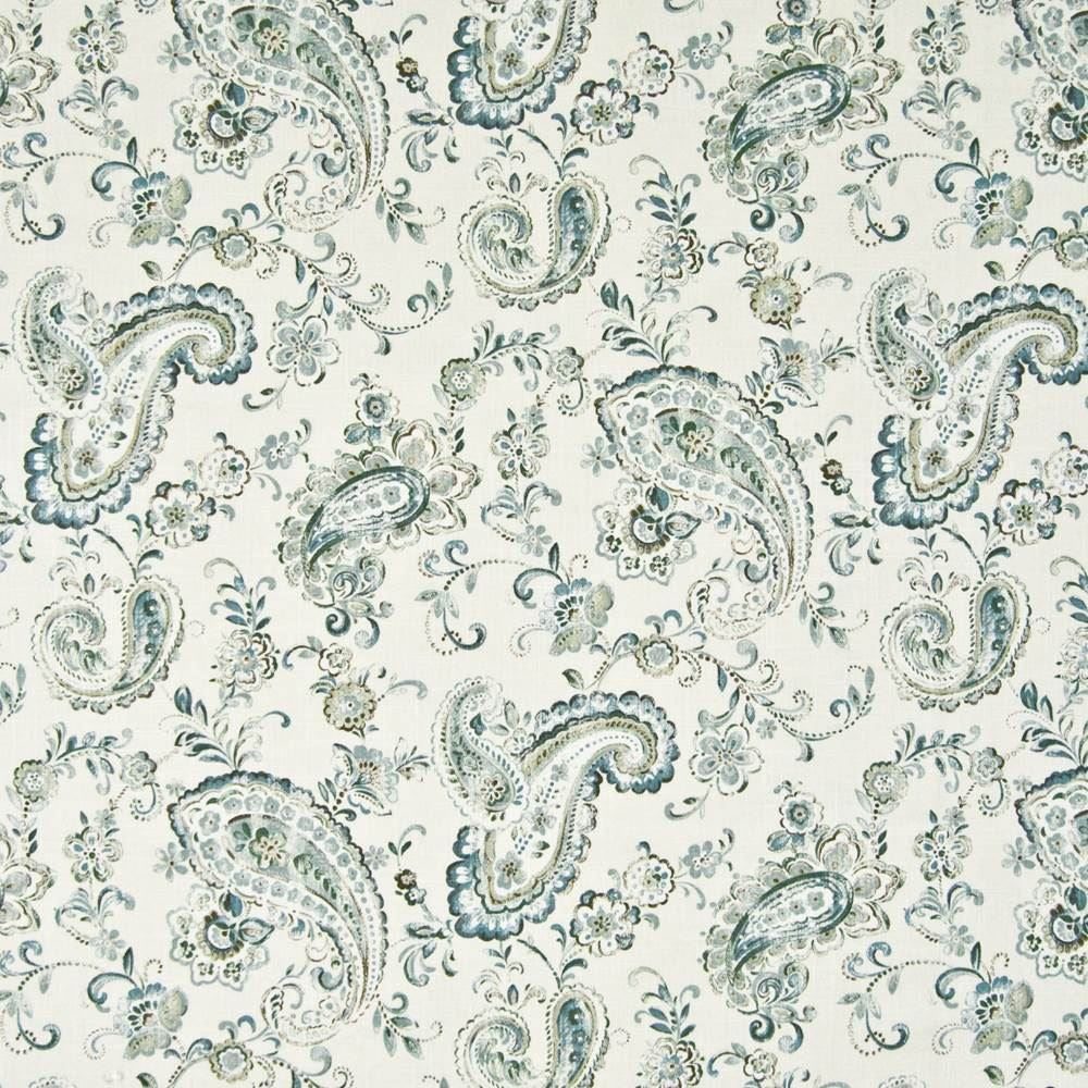 Picarelli Porcelain by Kasmir Fabric 1368 55% Linen
45% Rayon
 CHINA 12,000 Wyzenbeek Double Rubs </p><p>Repeat: Horizontal: 27 inches and Vertical: 27 inches 54 - Fabric Carolina -