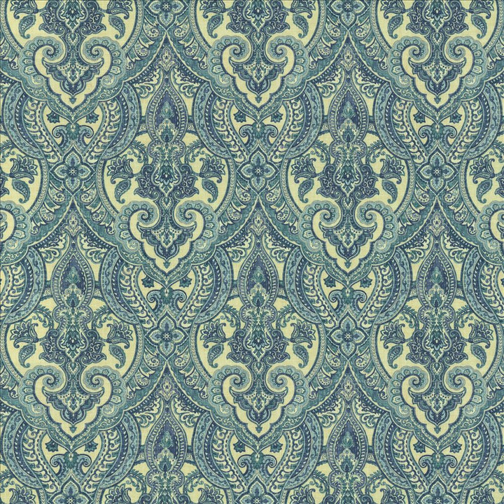 Piccolo Blue by Kasmir Fabric 5154 55% Linen 45% Viscose SOUTH KOREA 12,000 Wyzenbeek Double Rubs Horizontal: 13 4/8 inches and Vertical: 26 2/8 inches 54 - Fabric Carolina -