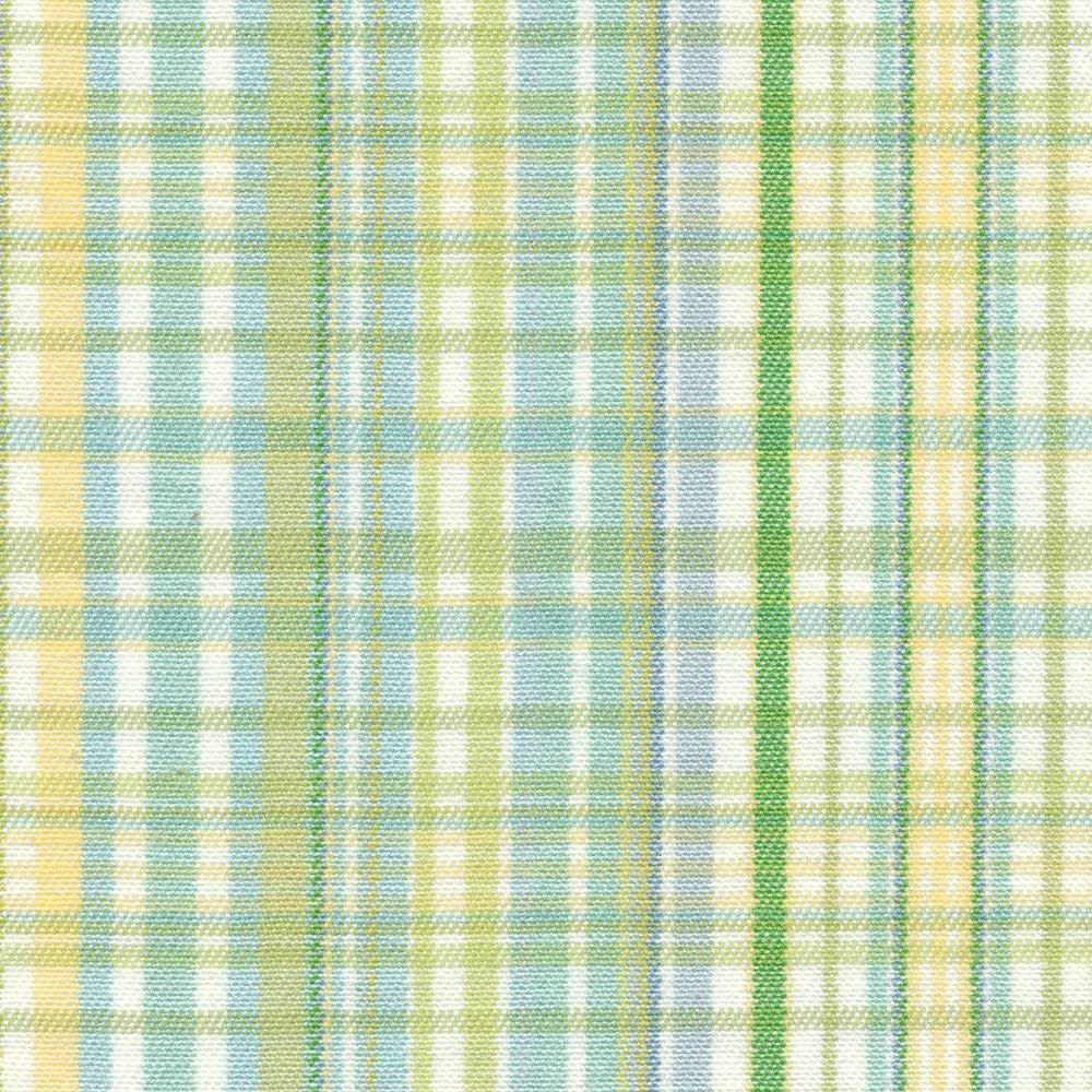 Pickwick Plaid Cabana  by Kasmir Fabric See sample 100% Cotton
 USA 15,000 Wyzenbeek Double Rubs </p><p>Repeat: Horizontal: 5 1/8 inches and Vertical: 6 2/8 inches 54  - Fabric Carolina -