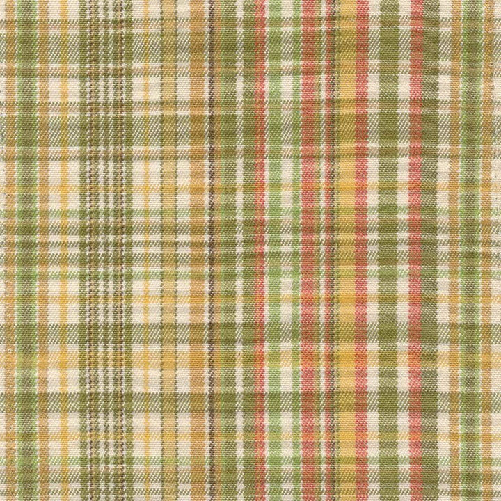 Pickwick Plaid Olivette by Kasmir Fabric 1387 USA 15,000 Wyzenbeek Double Rubs H: 5 1/8 inches, V:6 2/8 inches 54 - 58 - Fabric Carolina - Kasmir