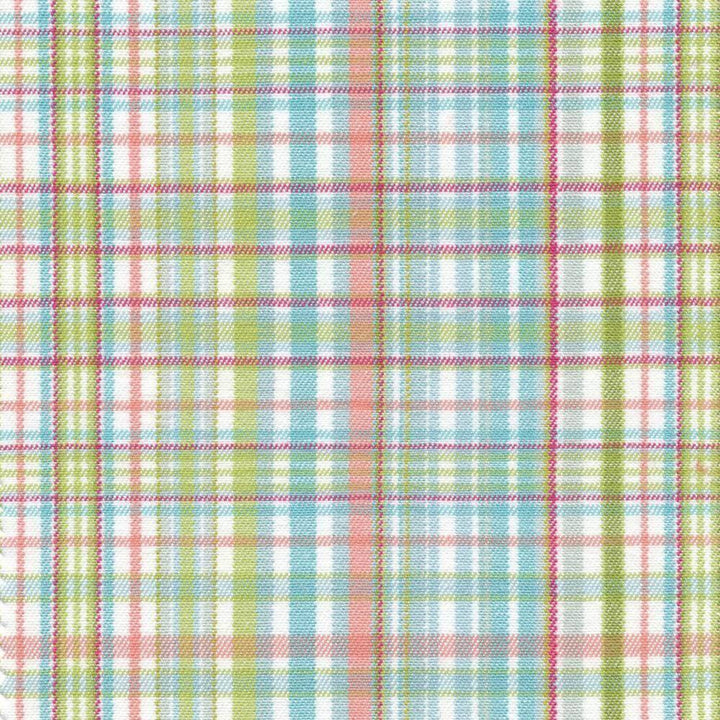 Pickwick Plaid Rainbow by Kasmir Fabric 1387 USA 15,000 Wyzenbeek Double Rubs H: 5 1/8 inches, V:6 2/8 inches 54 - 58 - Fabric Carolina - Kasmir