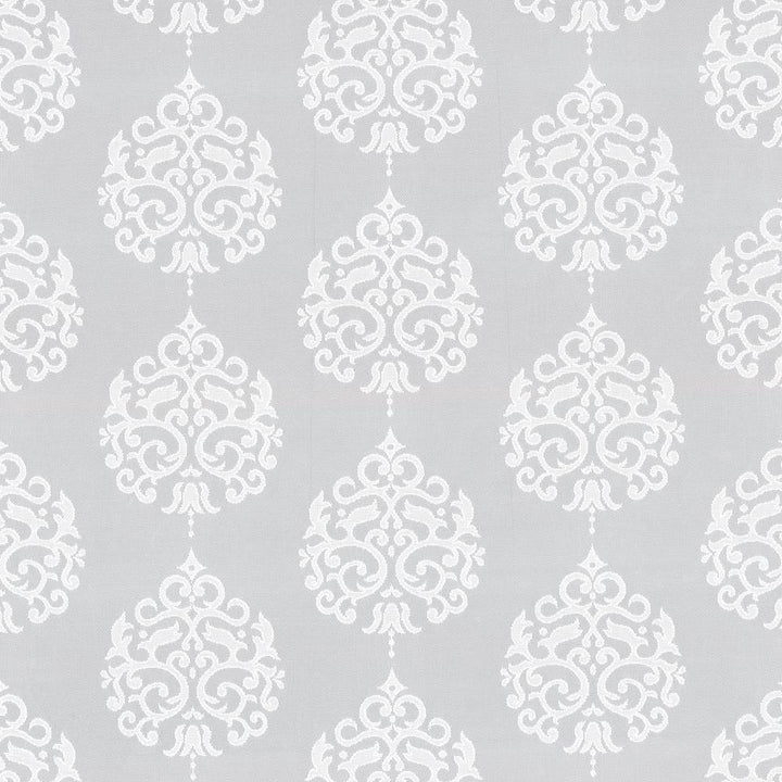 Picolino White by Kasmir Fabric 5077 TURKEY Not Tested H: 15 7/8 inches, V:11 inches 56 - 57 - Fabric Carolina - Kasmir