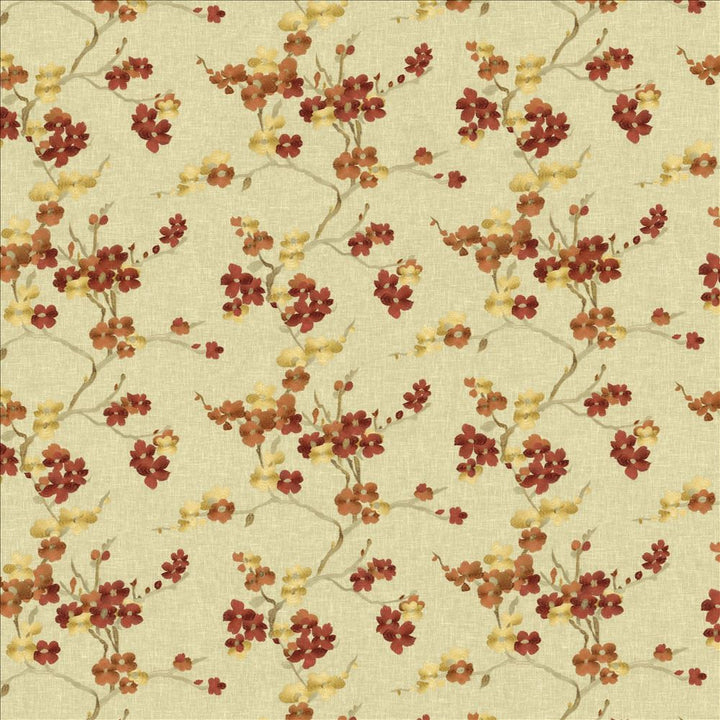 Picturesque Garden by Kasmir Fabric 1450 73% Cotton 27% Polyester INDIA 15,000 Wyzenbeek Double Rubs Horizontal: 25 2/8 inches and Vertical: 18 5/8 inches 54 - Fabric Carolina -