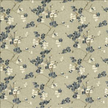Picturesque Glacier by Kasmir Fabric 1450 73% Cotton 27% Polyester INDIA 15,000 Wyzenbeek Double Rubs H: 25 2/8 inches, V: 18 5/8 inches 54 - Fabric Carolina - Kasmir