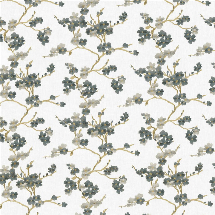 Picturesque Hydrangea by Kasmir Fabric 1450 73% Cotton 27% Polyester INDIA 15,000 Wyzenbeek Double Rubs Horizontal: 25 2/8 inches and Vertical: 18 5/8 inches 54 - Fabric Carolina -