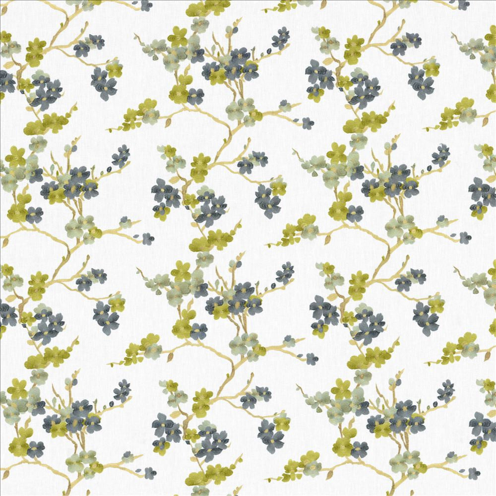 Picturesque Nightingale  by Kasmir Fabric See sample 73% Cotton
27% Polyester
 INDIA 15,000 Wyzenbeek Double Rubs </p><p>Repeat: Horizontal: 25 2/8 inches and Vertical: 18 5/8 inches 54  - Fabric Carolina -