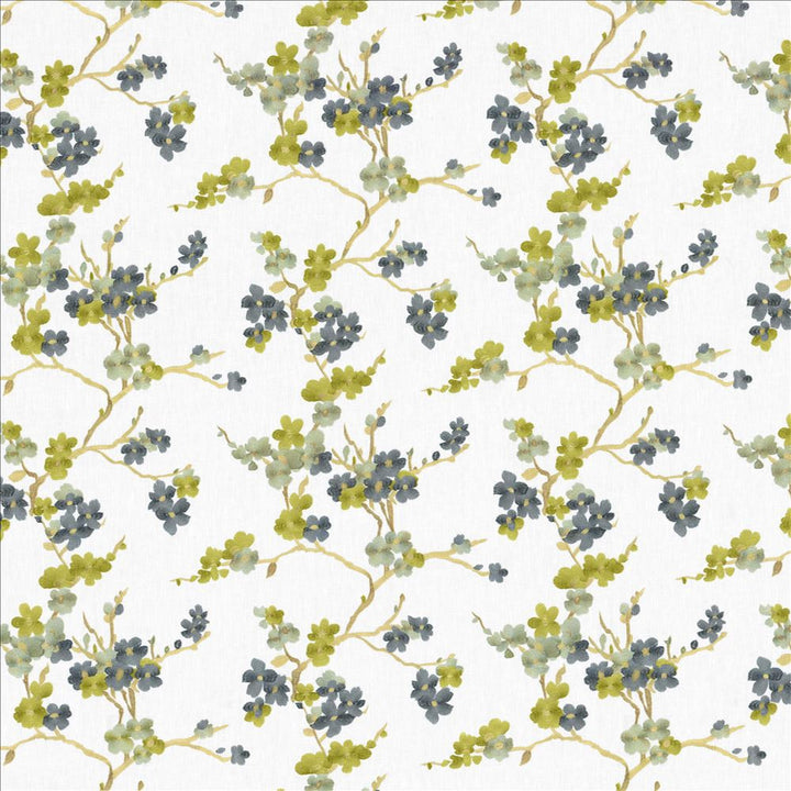 Picturesque Nightingale by Kasmir Fabric 1450 73% Cotton
27% Polyester
 INDIA 15,000 Wyzenbeek Double Rubs </p><p>Repeat: Horizontal: 25 2/8 inches and Vertical: 18 5/8 inches 51 - Fabric Carolina -