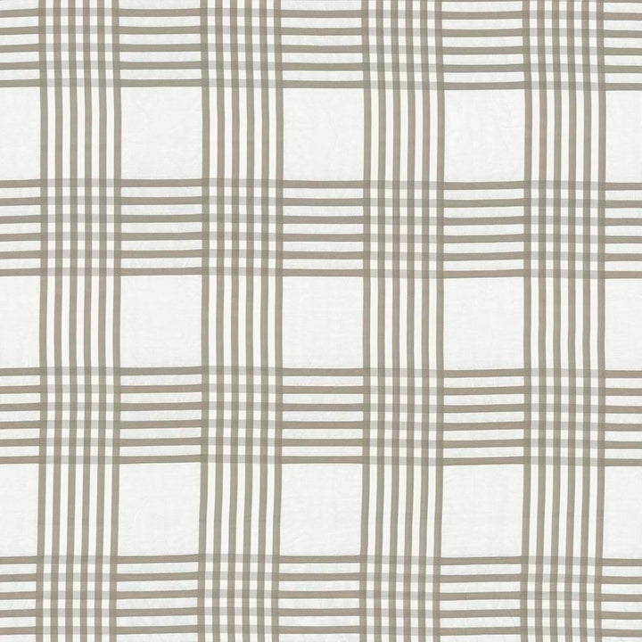 Pierre Plaid Champagne by Kasmir Fabric 8003 INDIA 15,000 Wyzenbeek Double Rubs H: 7 3/8 inches, V:8 6/8 inches 54 - 55 - Fabric Carolina - Kasmir