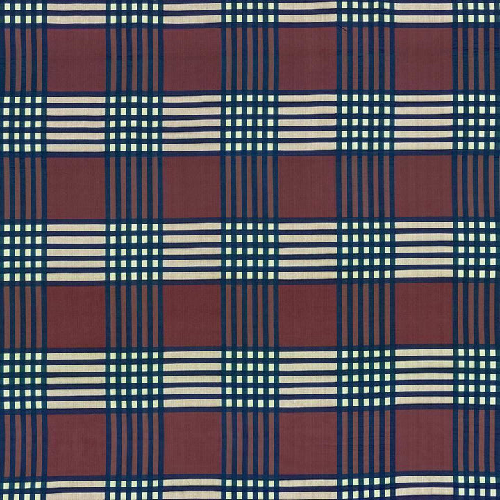 Pierre Plaid Merlot by Kasmir Fabric 8003 INDIA 15,000 Wyzenbeek Double Rubs H: 7 3/8 inches, V:8 6/8 inches 54 - 55 - Fabric Carolina - Kasmir
