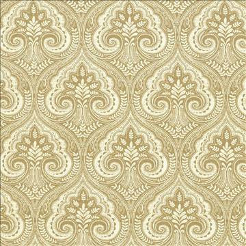 Pietro Paisley Wheat by Kasmir Fabric 5105 100% Cotton TURKMENISTAN 15,000 Wyzenbeek Double Rubs H: 13 6/8 inches, V: 17 6/8 inches 54 - 55 - Fabric Carolina - Kasmir