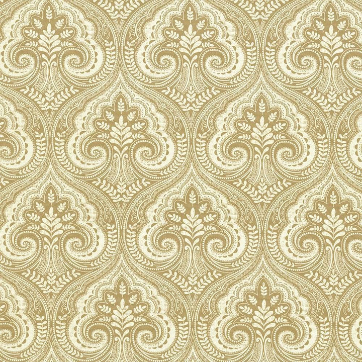 Pietro Paisley Wheat by Kasmir Fabric 5105 100% Cotton
 TURKMENISTAN </p><p>Repeat: Horizontal: 13 6/8 inches and Vertical: 17 6/8 inches 54 - 55 - Fabric Carolina -