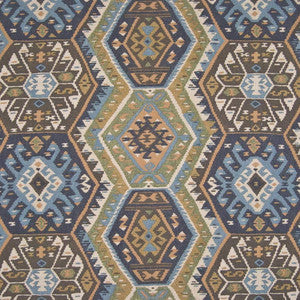 Pima Basketry Turquoise by Kasmir Fabric