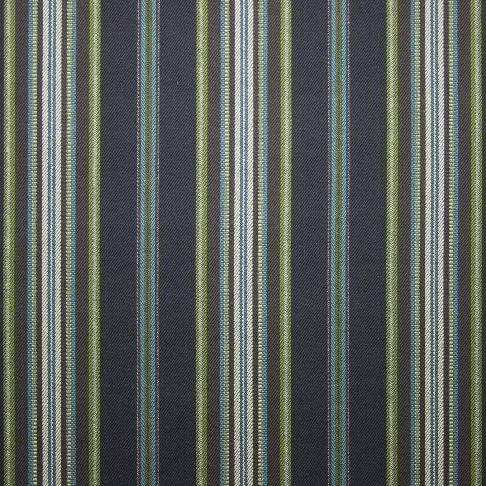 Pima Stripe Turquoise by Kasmir Fabric 1390 CHINA 30,000 Wyzenbeek Double Rubs H: 9 inches, V:N/A 54 - 55 - Fabric Carolina - Kasmir