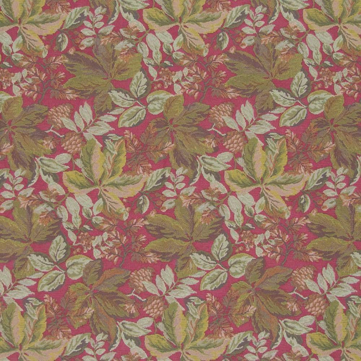 Pine Cone Lodge Berrywine by Kasmir Fabric 1359 USA 15,000 Wyzenbeek Double Rubs H: 13 4/8 inches, V:28 4/8 inches 54 - Fabric Carolina - Kasmir