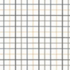 Piper Check Smoke by Kasmir Fabric