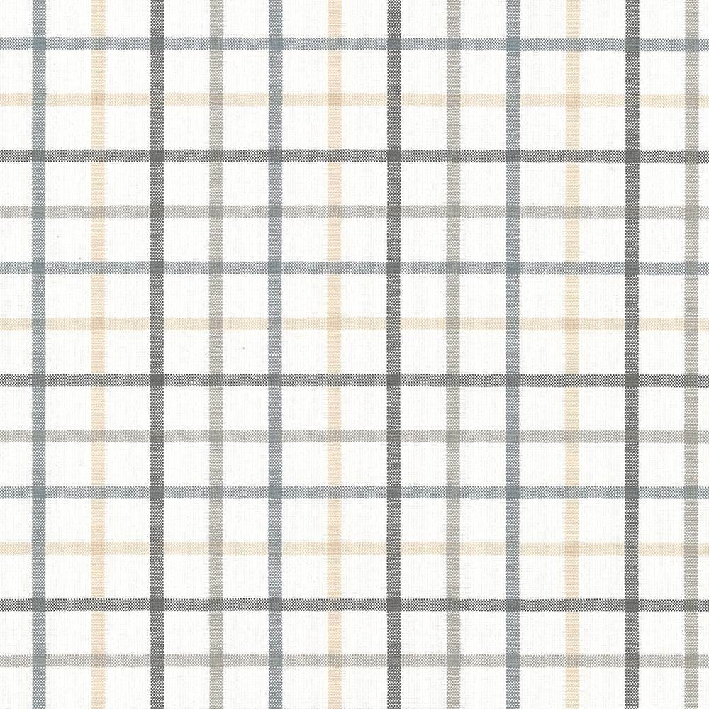 Piper Check Smoke by Kasmir Fabric 5066 100% Cotton
 PORTUGAL </p><p>Repeat: Horizontal: 3 4/8 inches and Vertical: 3 2/8 inches 56 - Fabric Carolina -