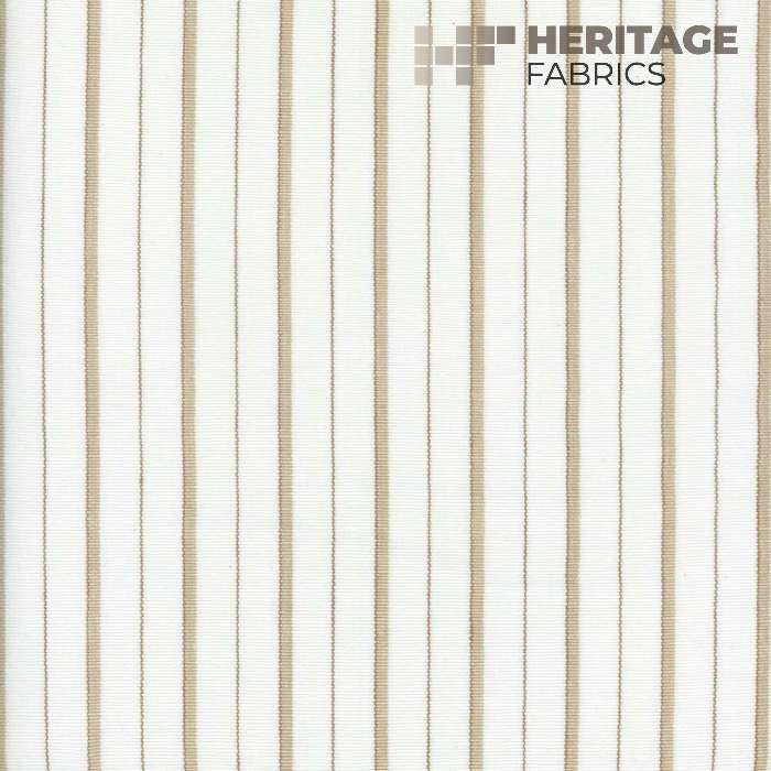 Piper Sand by Heritage Designer Fabric - 100% Cotton India 12,000 Horizontal: 1.08" and Vertical: N/A 54" - Swanky Fabrics -
