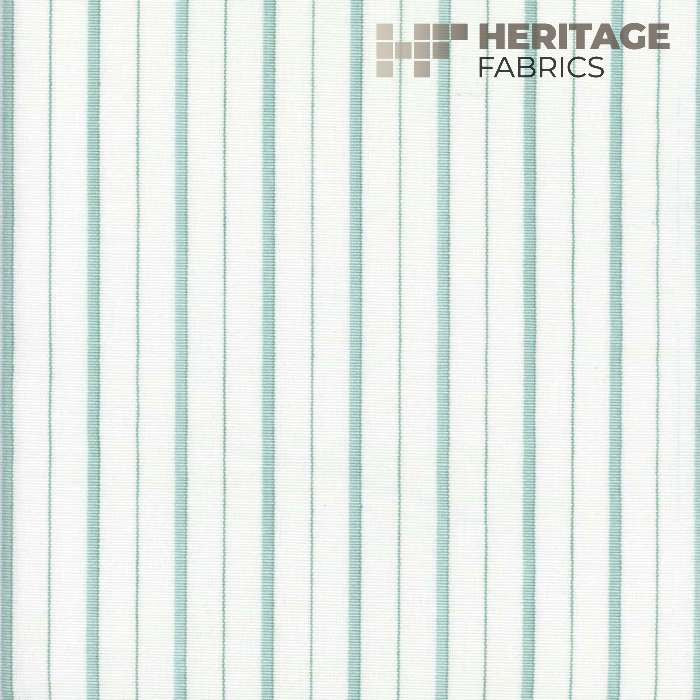 Piper Seaglass by Heritage Designer Fabric - 100% Cotton India 12,000 Horizontal: 1.08" and Vertical: N/A 54" - Swanky Fabrics -