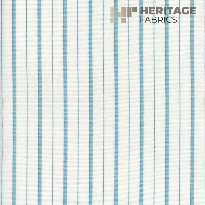 Piper Teal by Heritage Fabric - 100% Cotton India 12,000 Horizontal: 1.08" and Vertical: N/A 54" - Fabric Carolina -