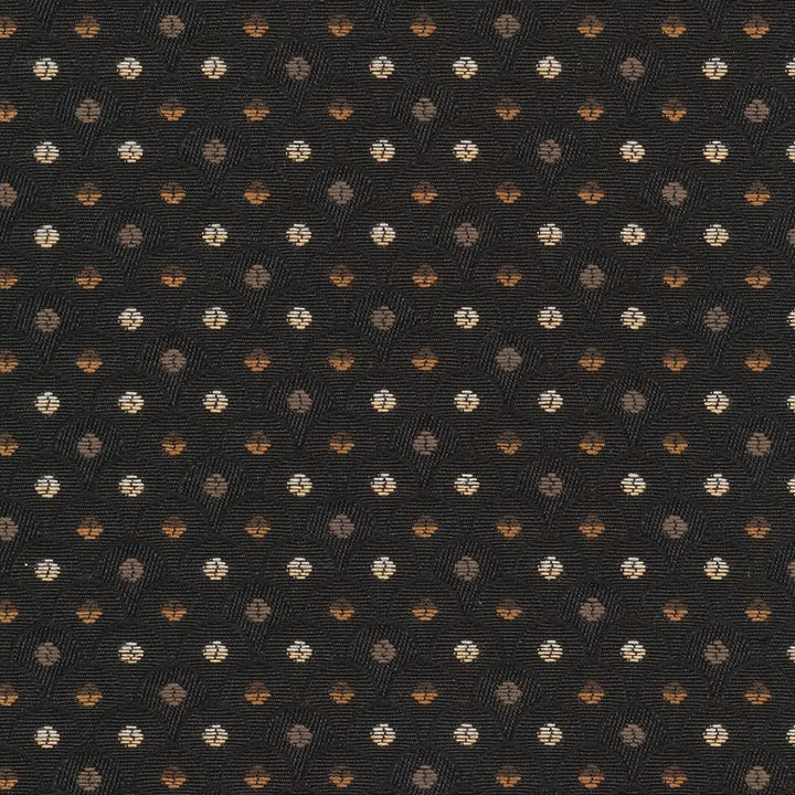 Pippin Dot Ebony by Kasmir Fabric 1386 65% Rayon 35% Polyester CHINA Not Tested Horizontal: 2 3/8 inches and Vertical: 2 3/8 inches 56 - 58 - Fabric Carolina -