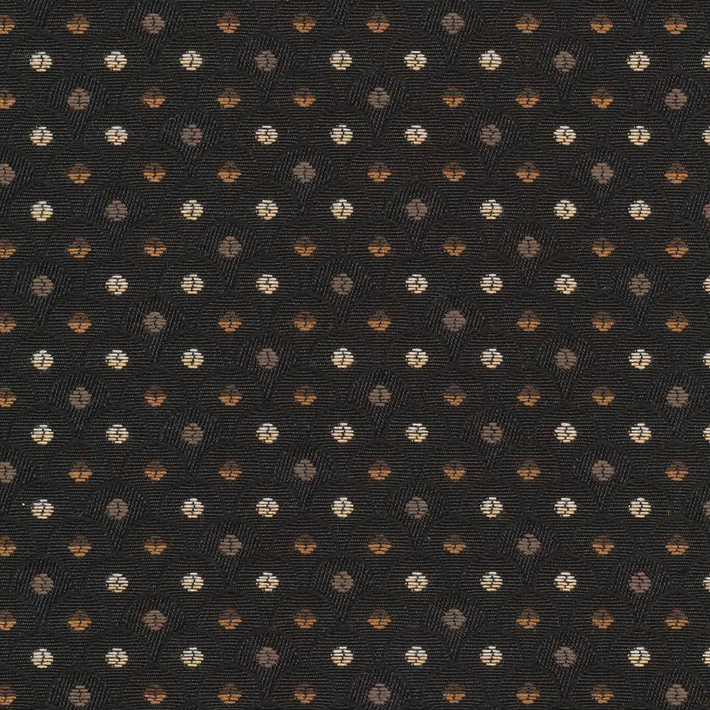 Pippin Dot Ebony by Kasmir Fabric 1386 CHINA Not Tested H: 2 3/8 inches, V:2 3/8 inches 56 - 58 - Fabric Carolina - Kasmir