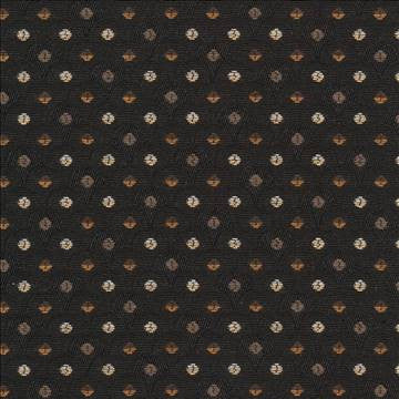 Pippin Dot Ebony by Kasmir Fabric 1386 65% Rayon 35% Polyester CHINA Not Tested H: 2 3/8 inches, V: 2 3/8 inches 56 - 58 - Fabric Carolina - Kasmir