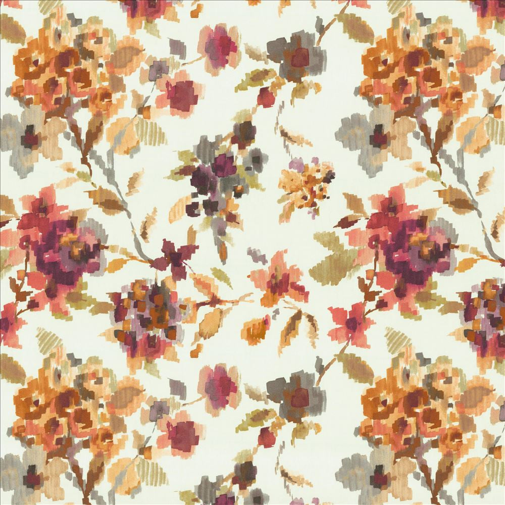 Pixel Garden Nude by Kasmir Fabric 5155 100% Cotton SPAIN 51,000 Wyzenbeek Double Rubs Horizontal: 27 inches and Vertical: 27 inches 54 - Fabric Carolina -
