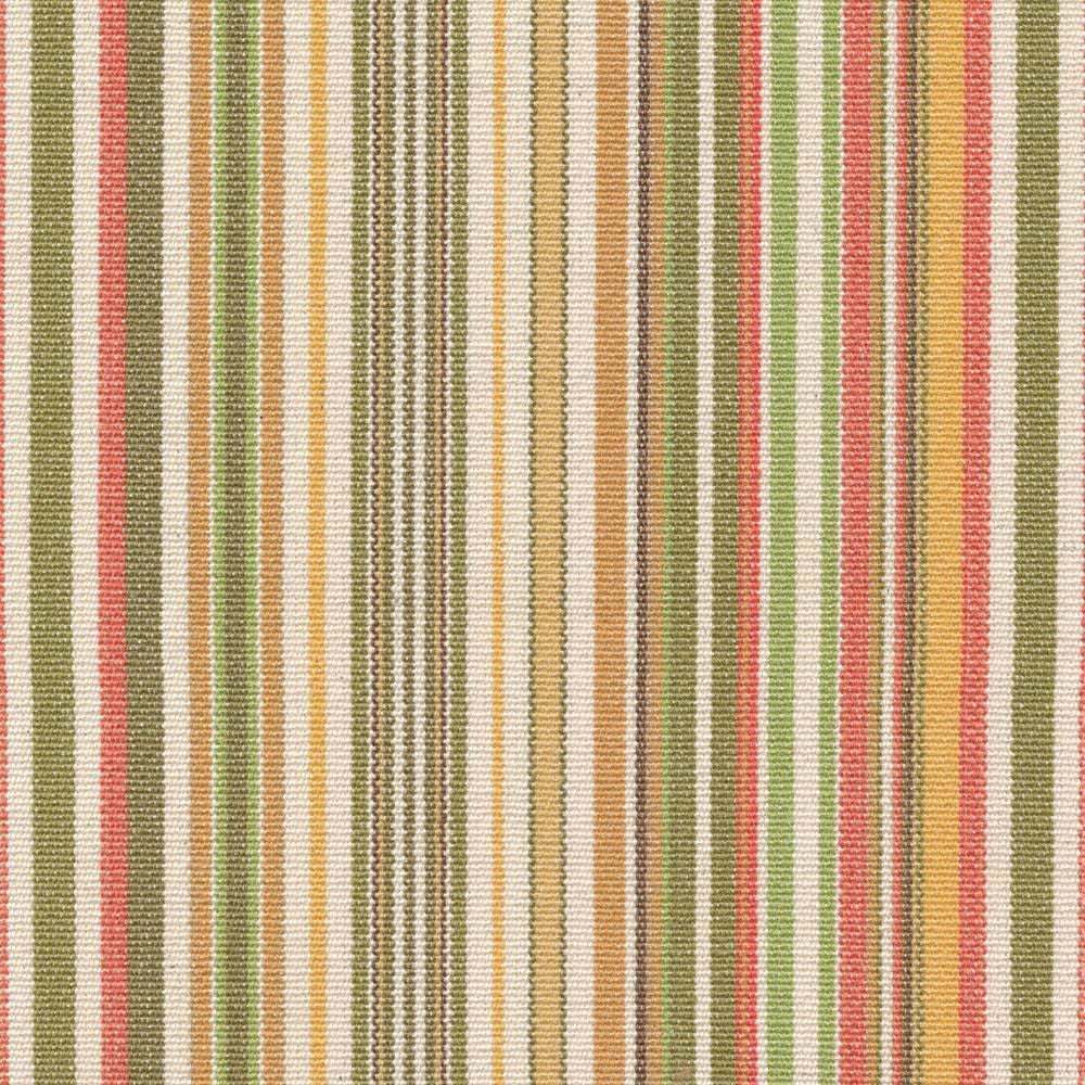 Pixie Stripe Olivette by Kasmir Fabric 1386 100% Cotton USA 15,000 Wyzenbeek Double Rubs Horizontal: 5 2/8 inches and Vertical: 0 Inches 54 - 58 - Fabric Carolina -