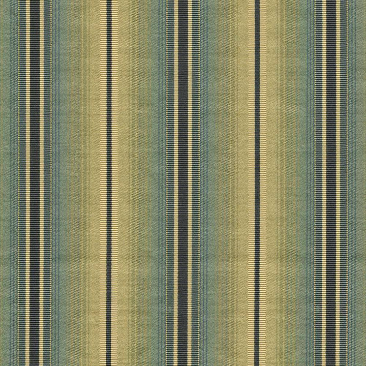 Placitas Stripe Adriatic by Kasmir Fabric 1403 TAIWAN 45,000 Wyzenbeek Double Rubs H: 6 6/8 inches, V:N/A 54 - 55 - Fabric Carolina - Kasmir